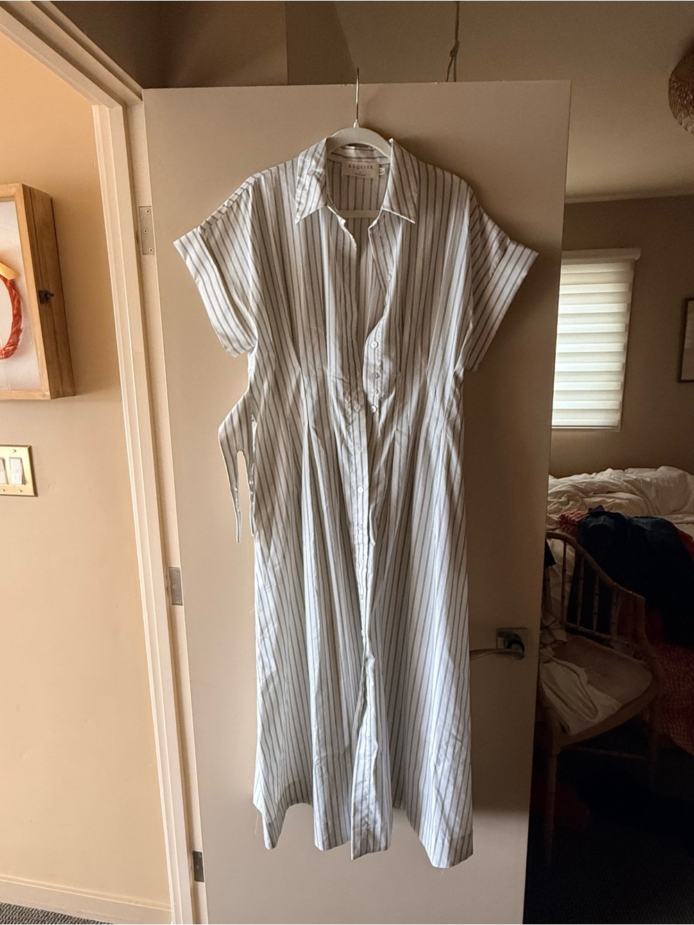 THE TOBIE SHIRT DRESS BY EXQUISE: DOUBLE BUCKLE EDITION - Picture 2 of 4